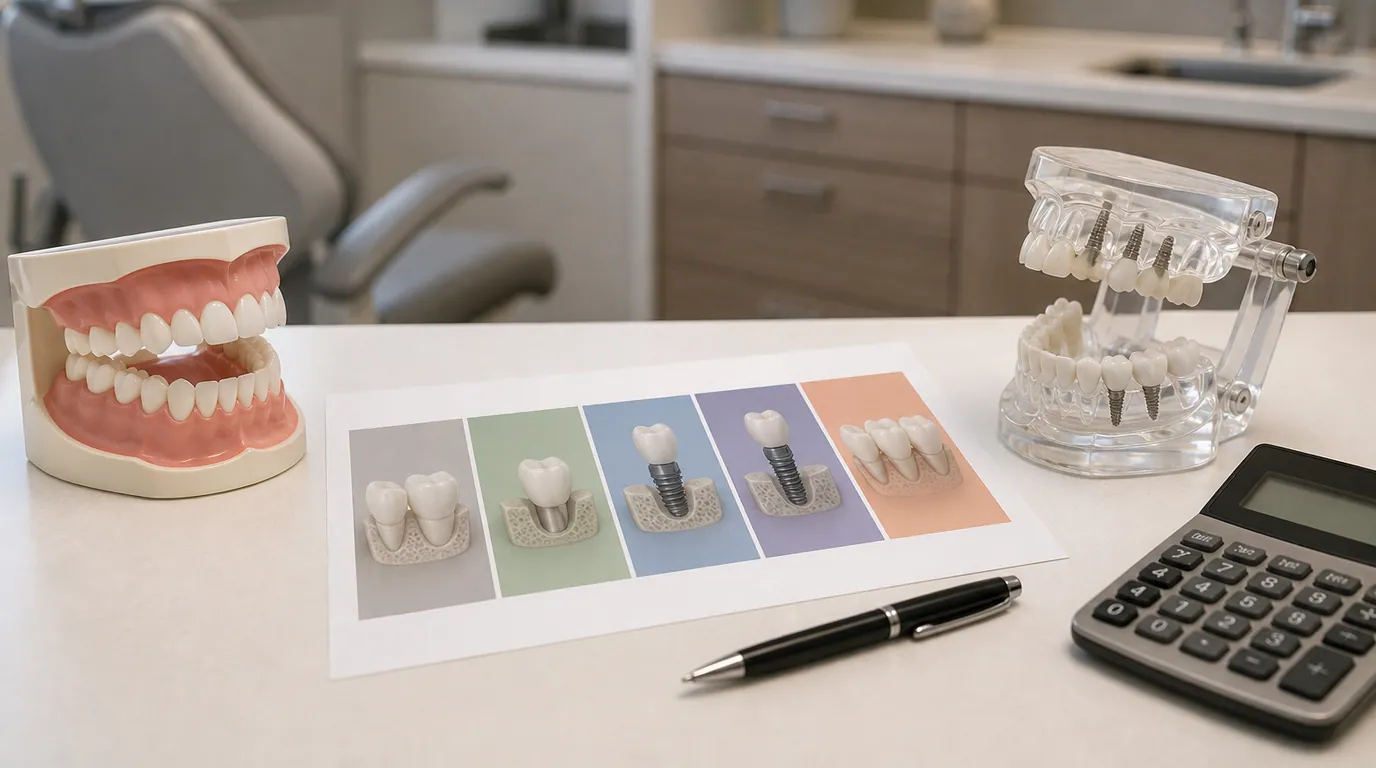 Organized dental treatment roadmap showing urgent, stabilizing, restorative, and elective phases